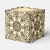 Ballotins Boîte cadeau de vacances décorative or (Arrière)