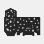 Ballotins Boîte cadeau de vacances en noir (Déplié)