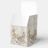 Ballotins Boîte cadeau de vacances Reindeer Sleigh (Ouvert)