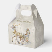 Ballotins Boîte cadeau de vacances Reindeer Sleigh (Arrière)