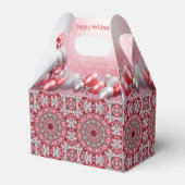 Ballotins Boîte cadeau de vacances rose (Arrière)