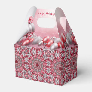 Ballotins Boîte cadeau de vacances rose