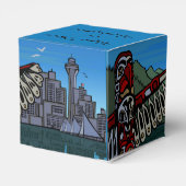 Ballotins Boîte cadeau de Vancouver Boîte cadeau Totem perso (Arrière)