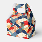 Ballotins Boîte cadeau design coloré japonais | Personnalisé (Arrière)