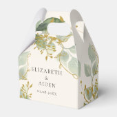 Ballotins Boîte cadeau d'Eucalyptus Wedding (Verso)