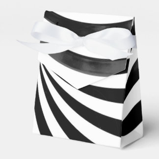 Ballotins Boîte Cadeau Fête Noir & Blanc Favor