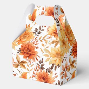 Ballotins Boîte Cadeau Fleurs D'Automne