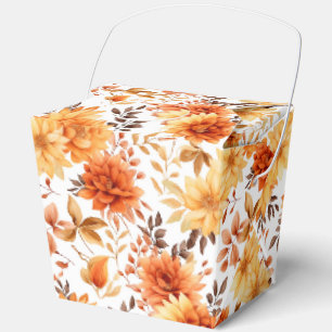 Ballotins Boîte Cadeau Fleurs D'Automne