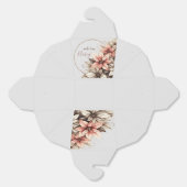 Ballotins Boîte-cadeau florale pastel délicate (Déplié)