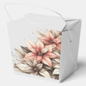Ballotins Boîte-cadeau florale pastel délicate (Verso)