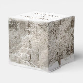 Ballotins Boîte Cadeau Forêt d'hiver Boîte Cadeau de Vacance (Arrière)