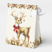 Ballotins Boîte cadeau Gold Reindeer (Arrière)