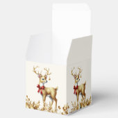 Ballotins Boîte cadeau Gold Reindeer (Ouvert)