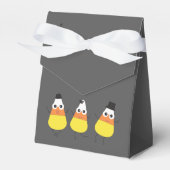 Ballotins Boîte cadeau Halloween | Candy Corn Box (Verso)