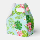 Ballotins Boîte cadeau Hibiscus Palm rose (Arrière)