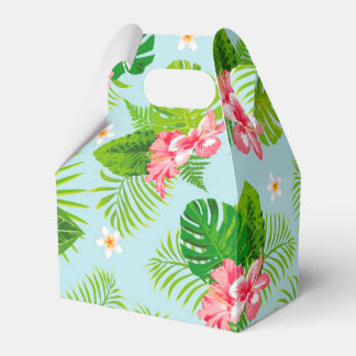 Ballotins Boîte cadeau Hibiscus Palm rose