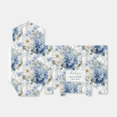 Ballotins Boîte Cadeau Hydrangeas (Déplié)