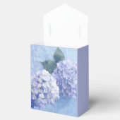 Ballotins Boîte Cadeau Hydrangeas Avec Noms Personnalisés (Ouvert)