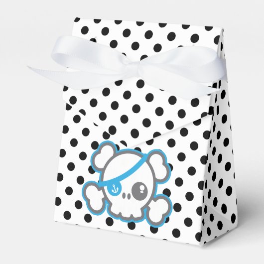 Ballotins Boîte cadeau Kawaii Pirate Skull (Verso)