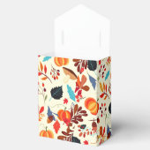 Ballotins Boîte cadeau Motif d'automne (Ouvert)