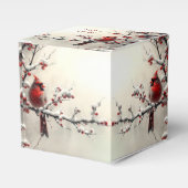 Ballotins Boîte cadeau Noël Cardinal Rouge (Verso)