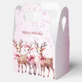 Ballotins Boîte cadeau Noël Deer Holiday (Ouvert)