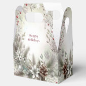 Ballotins Boîte cadeau Noël hiver (Ouvert)