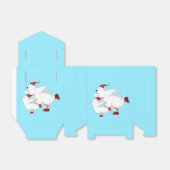 Ballotins Boîte cadeau Ours de Noël (Déplié)