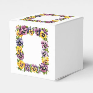 Ballotins Boîte cadeau Pansy