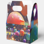 Ballotins Boîte cadeau Party Pop avec poignées - Balloon Cel (Ouvrir)