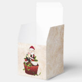Ballotins Boîte cadeau père Noël Cupcake (Ouvert)
