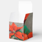 Ballotins Boîte cadeau Poinsettia (Ouvert)