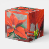 Ballotins Boîte cadeau Poinsettia (Arrière)