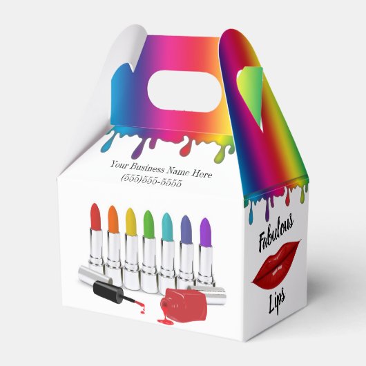 Ballotins Boîte Cadeau pour Cliente de Cosmétiques (Verso)