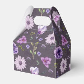 Ballotins Boîte cadeau Purple Floral (Arrière)