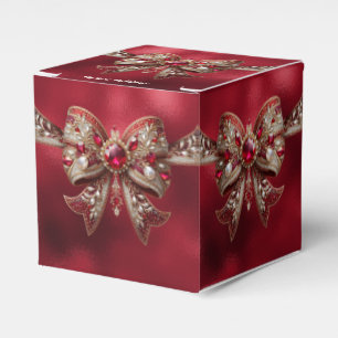 Ballotins Boîte cadeau Red Bow Holiday