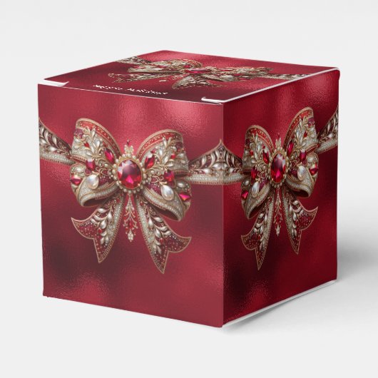Ballotins Boîte cadeau Red Bow Holiday (Verso)