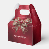 Ballotins Boîte cadeau Red Bow Holiday (Arrière)