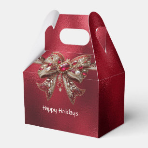 Ballotins Boîte cadeau Red Bow Holiday