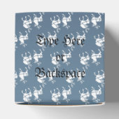 Ballotins Boîte cadeau Reindeer Personnalisez les boîtes cad (Haut)