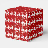 Ballotins Boîte cadeau Reindeer Personnalisez les boîtes cad (Arrière)