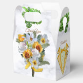 Ballotins Boîte cadeau romantique Tropical (Ouvert)