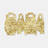 Ballotins Boîte cadeau Rose d'or (Déplié)