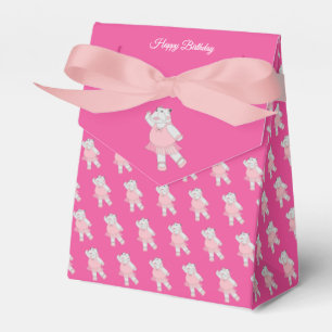 Ballotins Boîte cadeau Rose pour anniversaire d'illusima Bal
