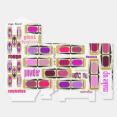 Ballotins Boîte cadeau spécial make up (Déplié)