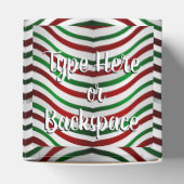 Ballotins Boîte Cadeau sucre de canne Boîtes de vacances per (Haut)