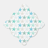 Ballotins Boîte cadeau Tropical Beach Shell Favoriser (Déplié)