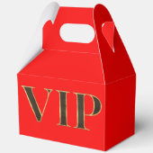 Ballotins Boîte cadeau VIP Black Gold Red Favor (Verso)