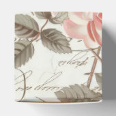 Ballotins Boîte carré - Roses roses roses design (Haut)