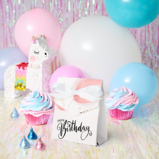 Ballotins boîte d'anniversaire joyeux (Fête)